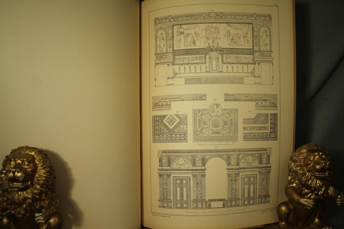 antikes Buch Klassik und Renaissance Architektur von Professor J Buhlmann - Bild 5 von 9