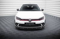 Cup Front Ansatz V.2 FüR Vw Polo Gti Mk6 Facelift Schwarz Spoilerlippe Schwert