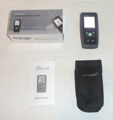 Anbachi LS-60 Handheld Digital Laser Distance Meter 60M/196FT