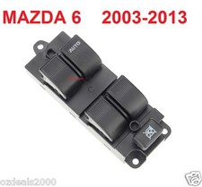 Mazda 6 Master Main Power Window Switch 2003-2012 Right Hand Front Driver NEW