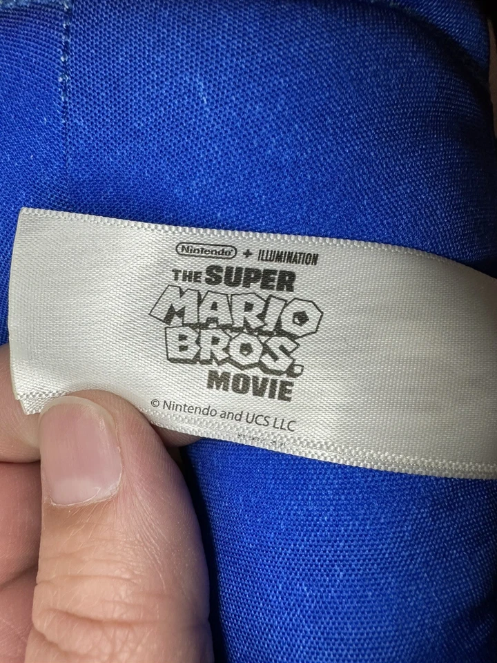 The Super Mario Bros Movie 2023 Poseable Plush Figure Jakks Toy Nintendo 14” - Image 3 of 3