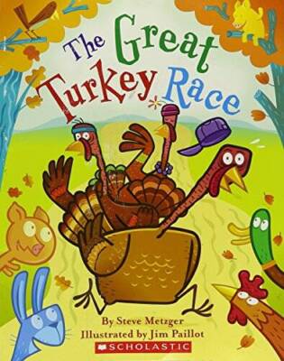The Great Turkey Race - Paperback By Steve Metzger - VERY GOOD