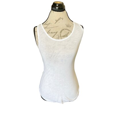 Lularoe Womens Blouse Top Tank Sz XXS White Sleeveless Casual Classic Minimalist