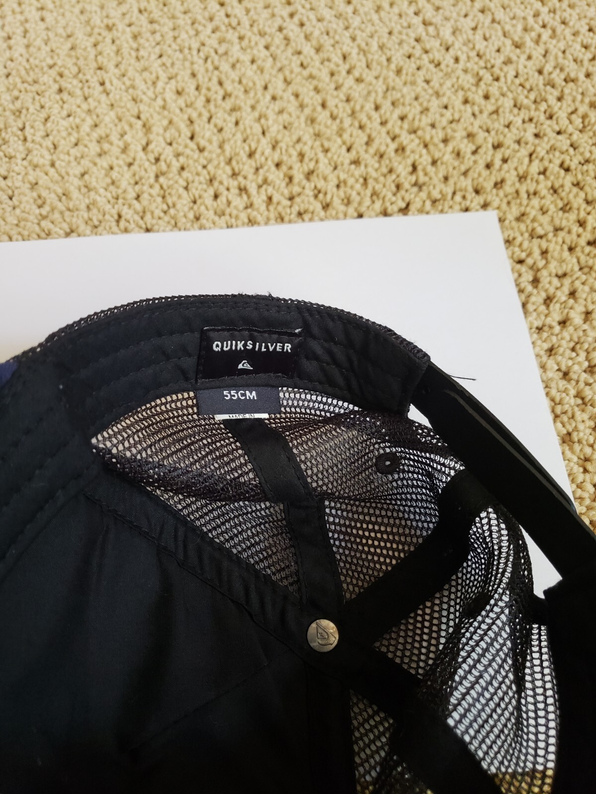 QUICKSILVER CAP HAT Snap Back ADJUSTABLE - image 3