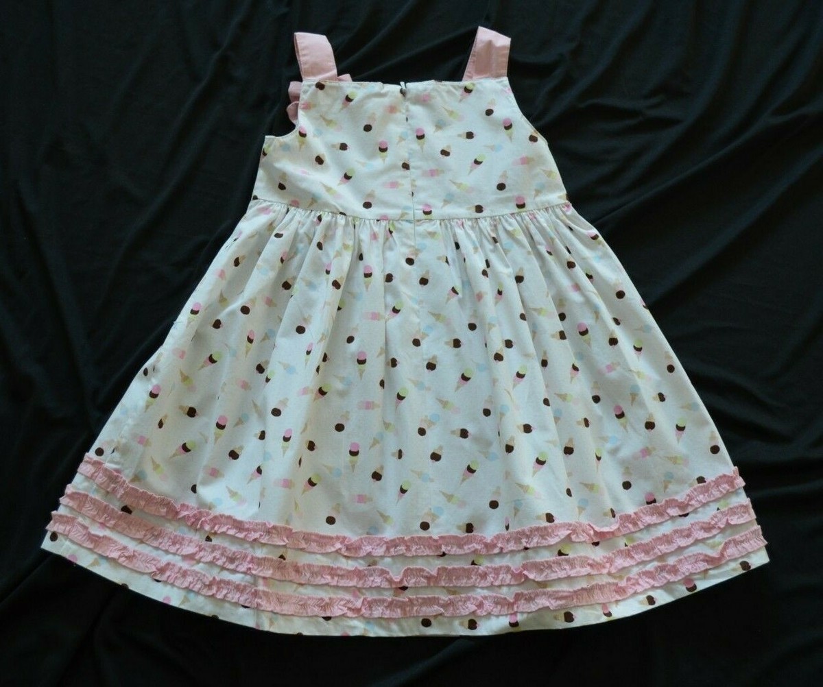 gymboree ice cream dress Gymboree EASTER Neapolitan ICE CREAM SOCIAL Silk Easter Dress NWT 4 5 6 7 8 9