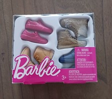 Barbie Ken Shoes Pack Accessories Mattel Brand New 4 Pairs NEW8