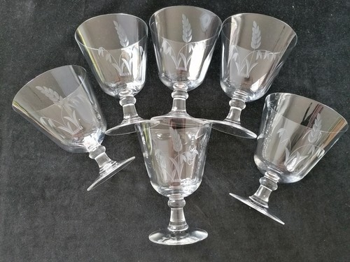 6 Stück alte Weingläser mit Ornamenten - selten - (meine Pos-Nr. 9) - Picture 8 of 8