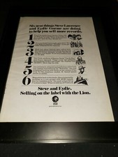 Steve lawrence Eydie Gorme We Can Make It Together Rare Promo Poster Ad Framed#3
