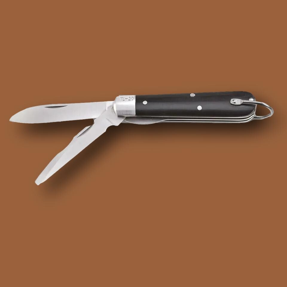 U.S ARMY STYLE TL-29 UTILITY ELECTRICIAN POCKET KNIFE WITH LANYARD NEW