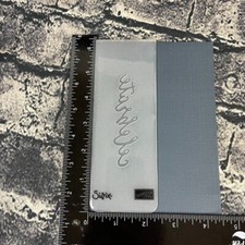 Stampin Up CELEBRATION DUO Sizzix Embossing Folder Textured