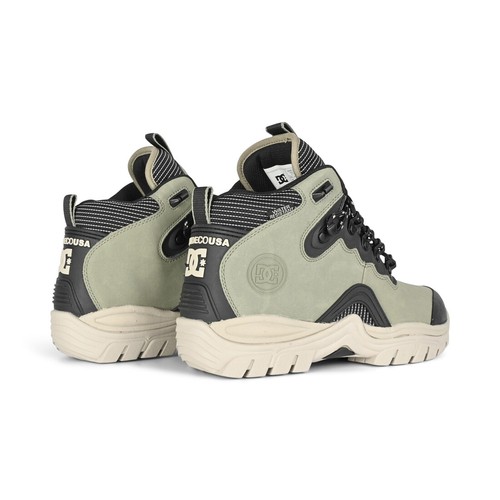 DC Navigator Lace Up Winter Boot - Green/Olive - Picture 5 of 7