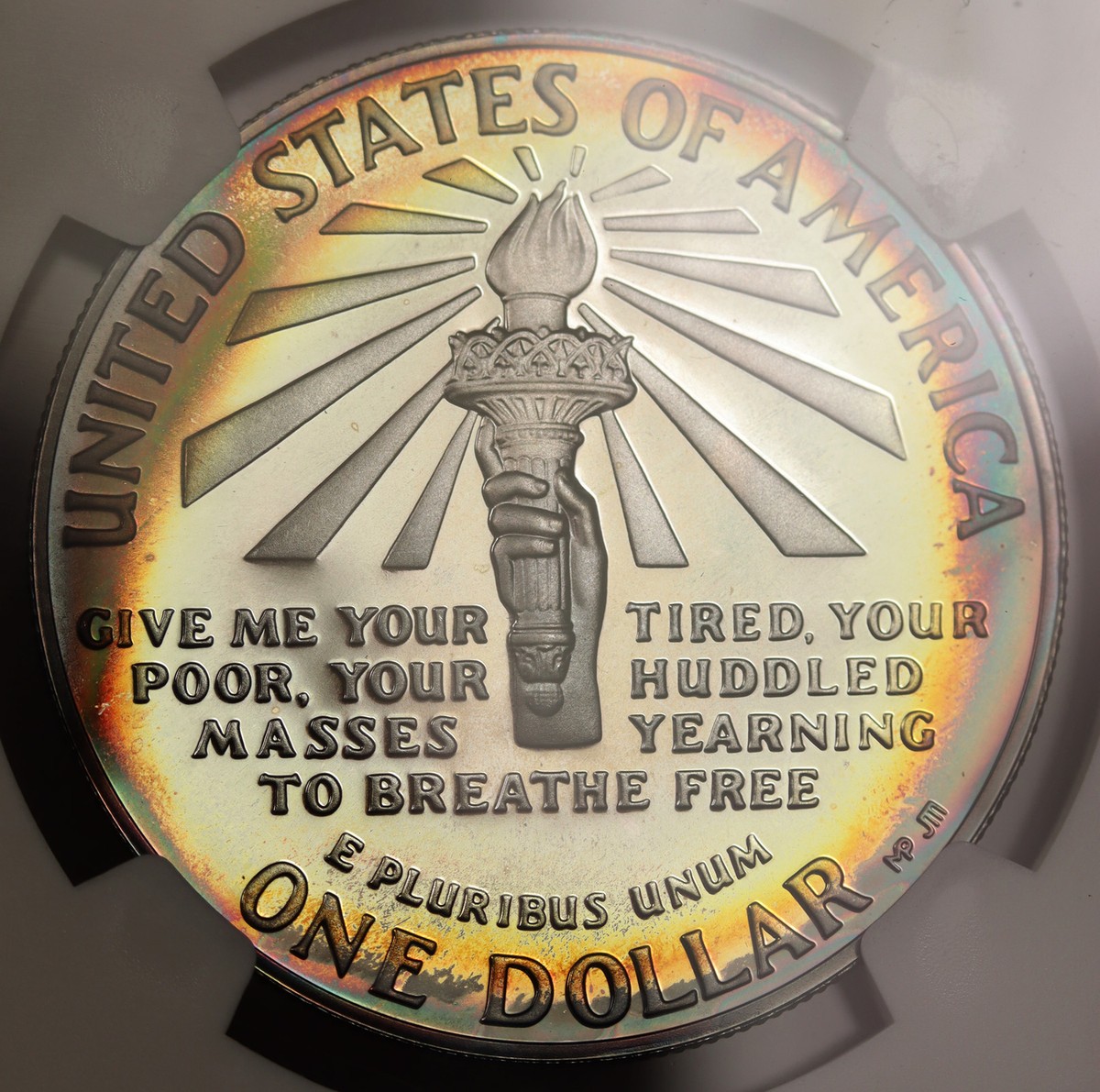 1986-S Statue of Liberty Silver Commemorative $1 PF 68 Ultra Cam