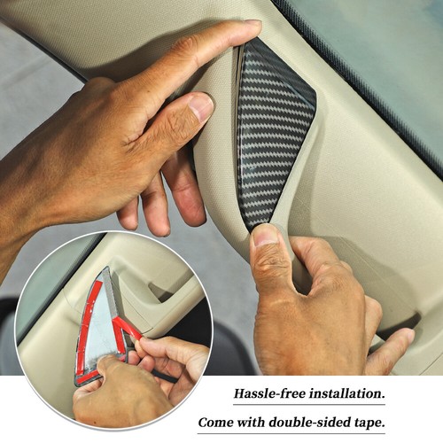 Pegatina de fibra de carbono para Dodge RAM 1500 2018+ - Imagen 6 de 8
