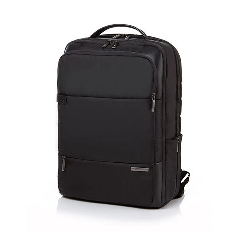 Samsonite Backpack, Black, Leather