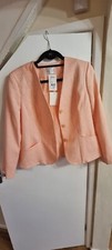 Woman Eastex Coat Size 10 Orange