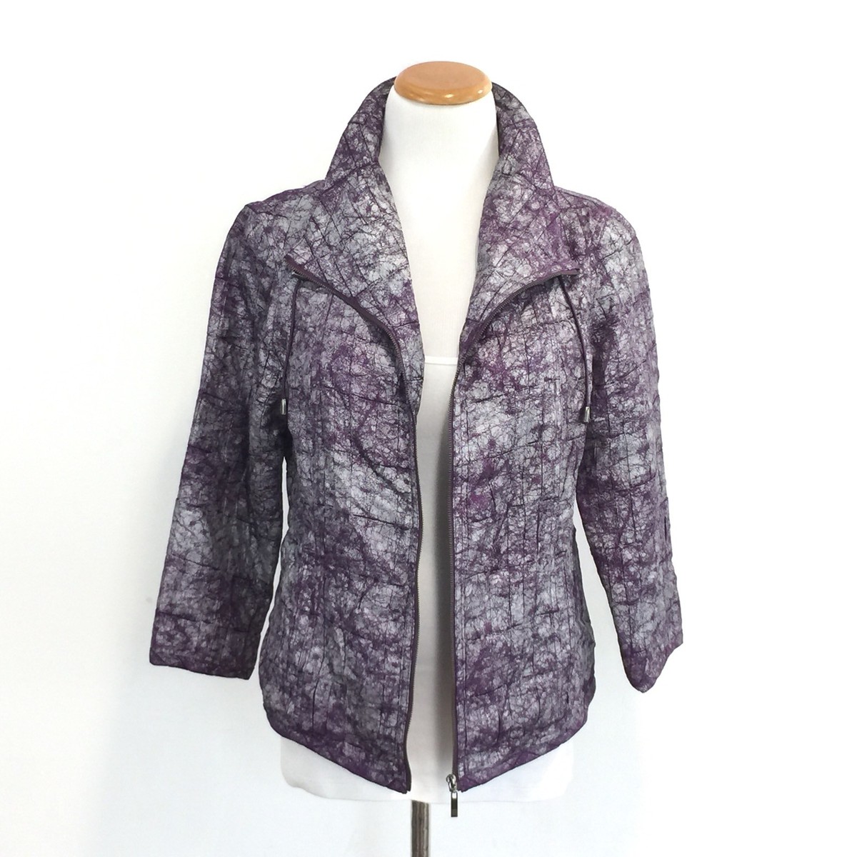 Ruby Rd ジャケット Amazon.com: Ruby Rd. Women's Petite Button-Front Tropical