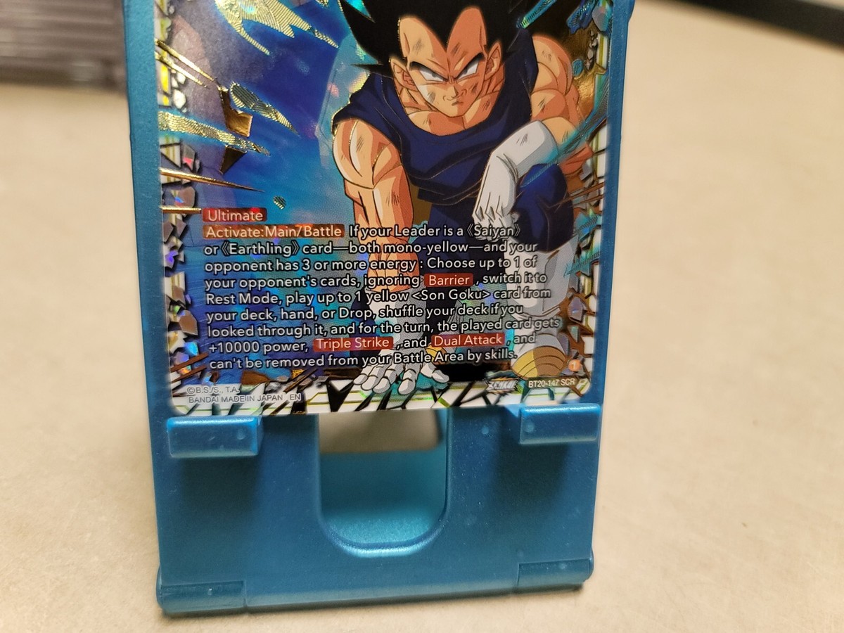 Vegeta You Are Number One BT20-147 SCR - DBS - Power Absorbed