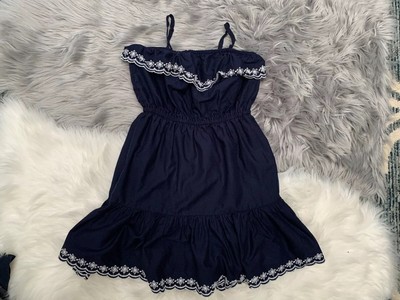 navy blue sundress