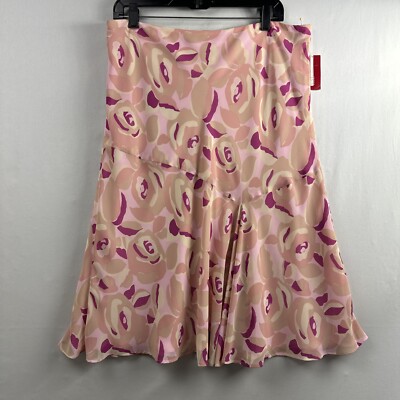 Nine & Company Nine West Women's Size 16 Flared Floral Flowy