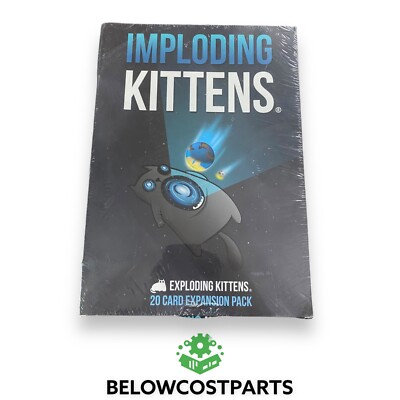 NEW Imploding Kittens Exploding Kittens Card Expansion Pack - 20 Cards