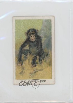 1925 Wills Birds Beasts and Fishes Tobacco The Chimpanzee #50 0l4h