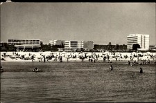 RPPC Beach Mangalia Romania vintage postcard n745