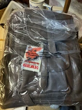 Marlboro Unlimited Gear Backpack Brown Cowhide Leather Rucksack Vintage Rare New