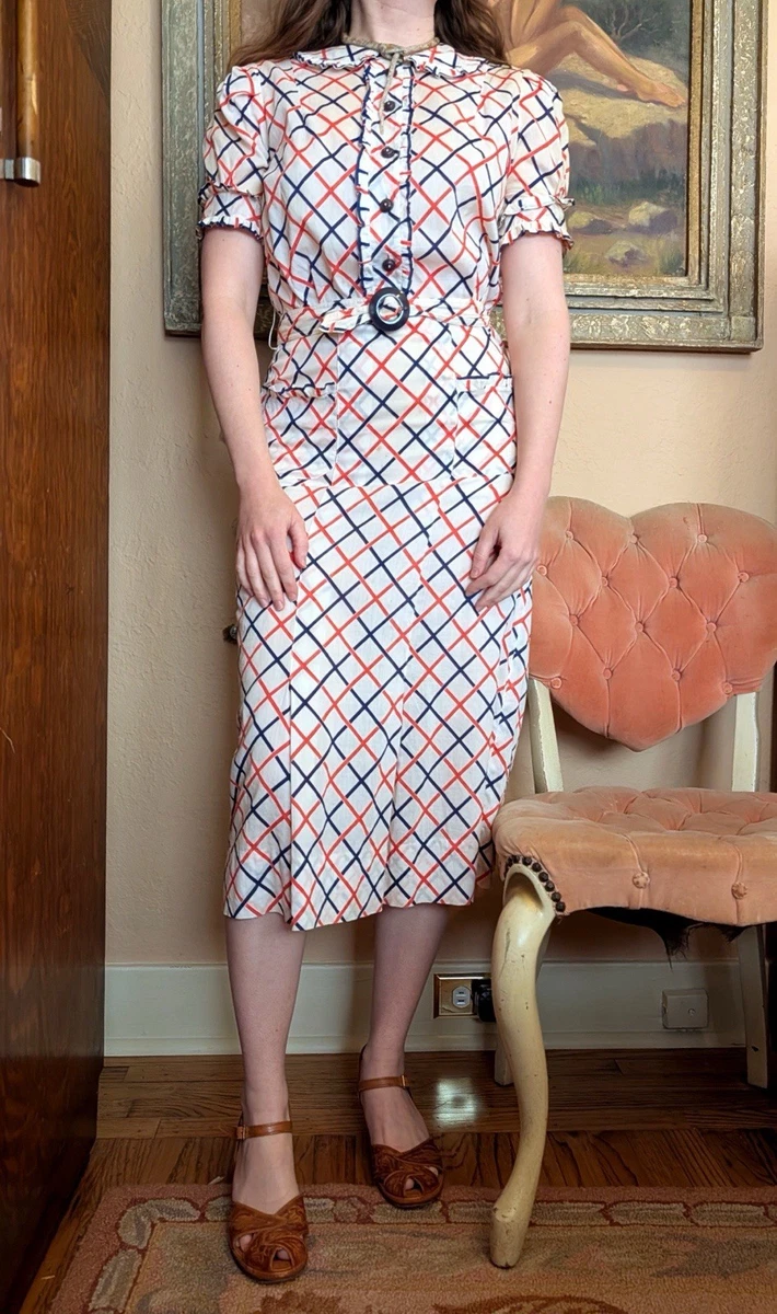 1930s Decade Vintage Dresses for Women for sale | eBay 1930s Decade Vintage Dresses for Women for sale | eBay