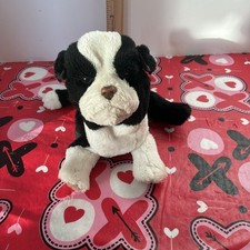 FurReal Friends New Born Puppy Boston Terrier Black White Interactive Hasbro