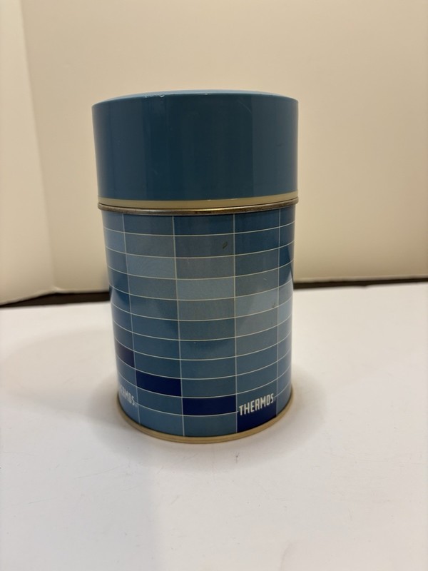 VTG Thermos Blue 10 Oz #7010