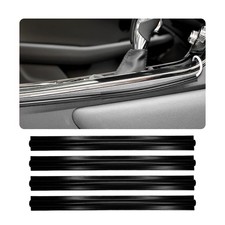 Augeny 4PCS Car Concealed Wire Sleeve, Self-Adhesive Tubing Cable Black
