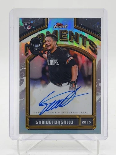 2026 Topps Finest Samuel Basallo Base (RAW)