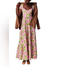 Show Me Your Mumu Cathy Maxi Dress in Fresh Floral XS