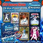 Logan Dawson PHI 2026 BOWMAN CHROME+SAPPHIRE (28 Box) PLAYER Break#2