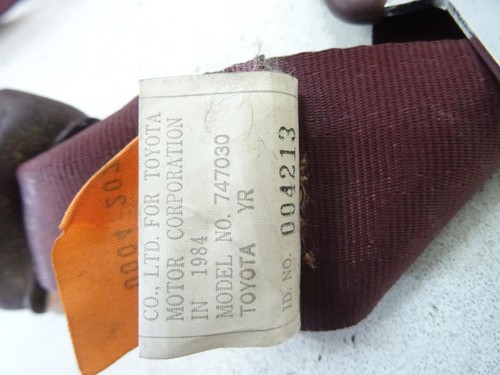 CEINTURE DE SECURITE ARRIERE DROITE 3e RIJ 3e RIJ Toyota Model-F - Photo 2/4