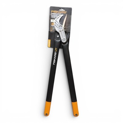 Fiskars PowerGear L77 Astschere, Getriebeastschere, 70cm, 112580