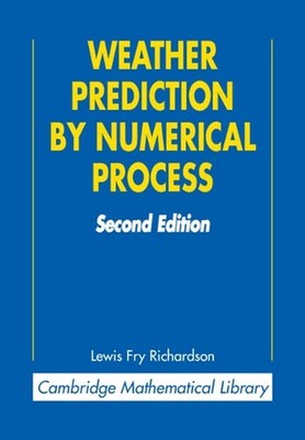 Weather Prediction by Numerical Process by Lewis Fry Richardson (English) Paperb
