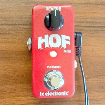 TC Electronic Hall of Fame Mini Reverb HOF Pedal TonePrint aus Japan