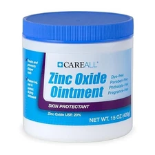 CareAll Zinc Oxide 20% Skin Protectant Barrier Ointment 15 oz. Provides Relief