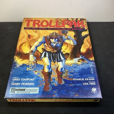 Trollpak Troll Facts, Secrets, and Adventures (RuneQuest Expansion Pack) PV22262