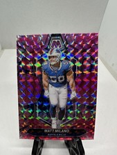 2024 mosaic matt milano Pink Prizm No 27 Bills B1-1