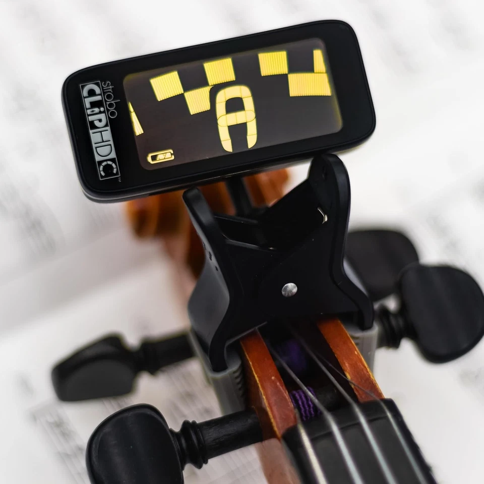 Peterson StroboClip HDC-V Clip-On Rechargeable Strobe Tuner with Violin Clamp - Image 4 of 4