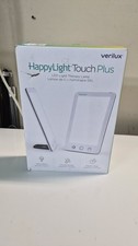 Verilux HappyLight Touch Plus, UV-Free Light Therapy Lamp, 10,000 Lux, LED