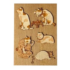 Wood Collage Craft Kit Utagawa Kuniyoshi Tatoe-zukushi Part 2 KJM-005