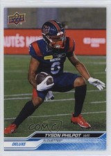 2024 Upper Deck CFL Deluxe 54/250 Tyson Philpot #63 xr8