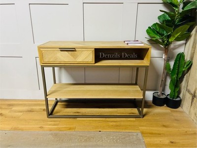 John Lewis Estate Konsolentisch 1 Schublade Eichenholz, Natur UVP 449£ R8