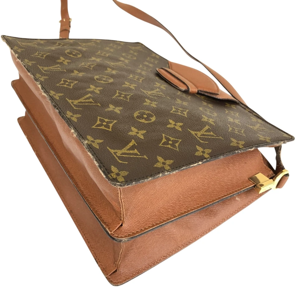 Auth Louis Vuitton Courcelles Shoulder Bag Monogram Crossbody M51375 VI0924 - Image 4 of 4