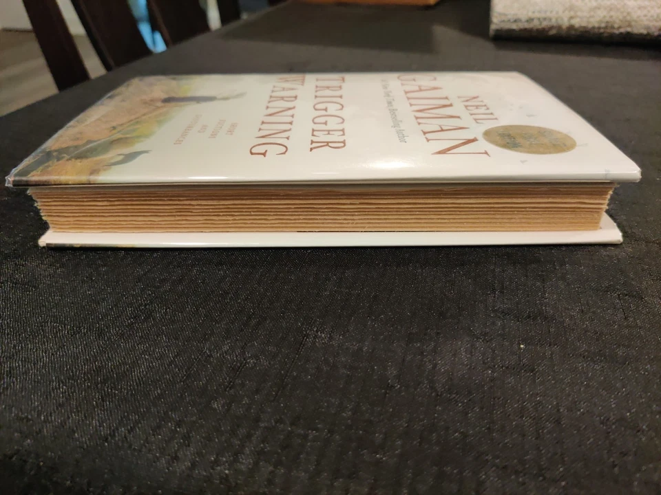 Trigger Warning Short Fictions and Disturbances Neil Gaiman SIGNED Hardcover HC - image 3 of 4