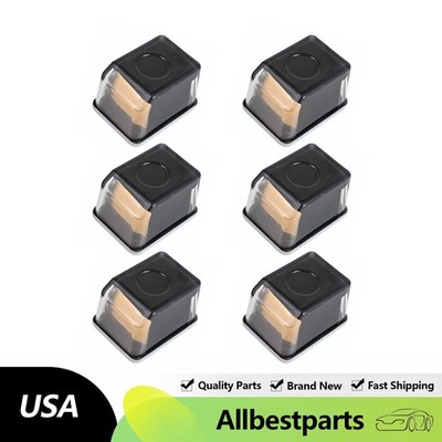 6Pcs Glass Box Fuel Filter For John Deere AR50041 4020 4320 4430 4520 4630