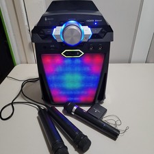 VIBE Singing Machine SDL366 Bluetooth Karaoke Speaker With 3 Mics - Works Great